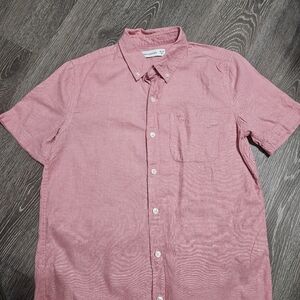 Abercrombie Kids Button Down Shirt in Pink